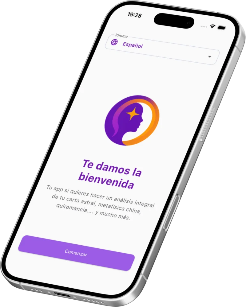 La app de Ovinchi abierta en un móvil, con el perfil holístico en pantalla